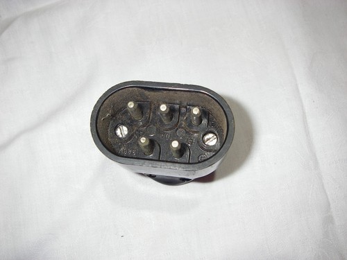 Bakelit 10a starkstromstecker - bakelit,
