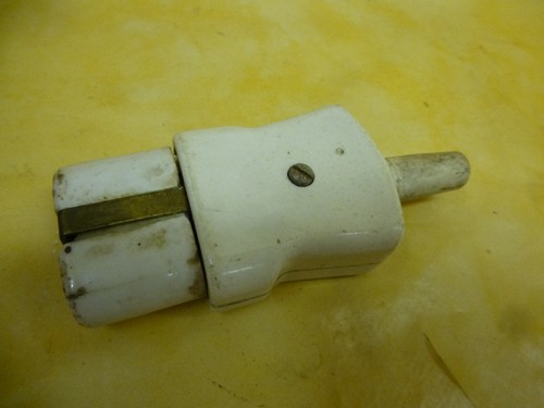Alter stecker elektrostecker - stecker,,