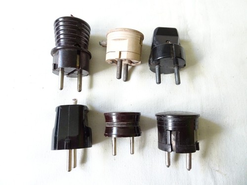 Alte stecker bakelite - 6,