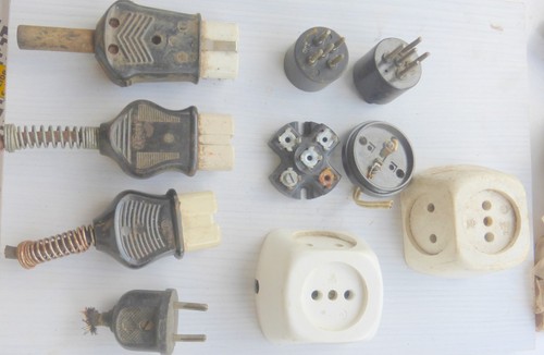 Alte elektrotechnik bakelit - elektrotechnik,